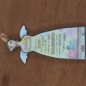 Kelly Rae Roberts shine angel art hanging